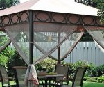 Как смастерить шатер для дачи: делаем переносное место для летнего отдыха