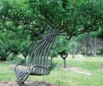 Дачный дизайн с экзотикой: техника создания арбоскульптур из деревьев