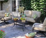 Примеры использования кованной мебели в саду: как добавить изысканности своей даче