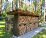 Как построить дровник на даче: возводим постройку для хранения дров