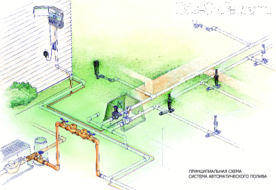Система автополива на участке