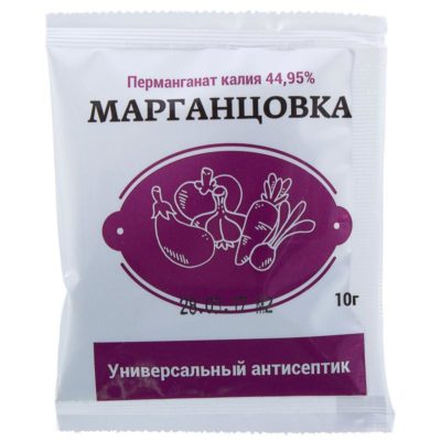 Упаковка марганцовки